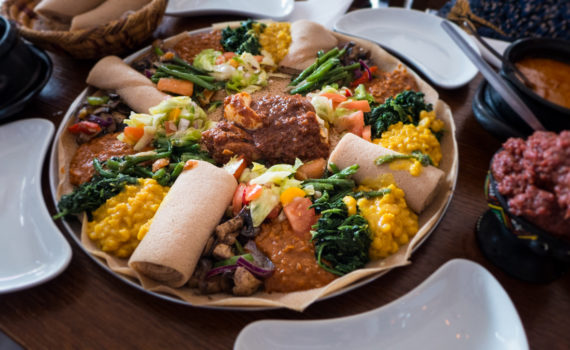 Injera - Ethiopian food