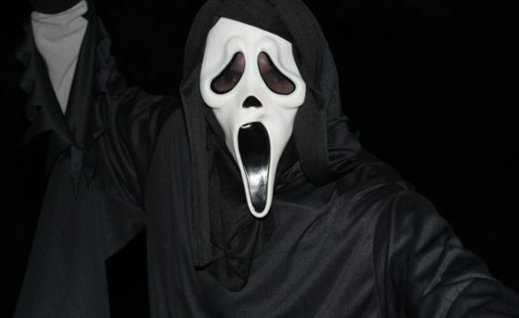 Halloween fear mask