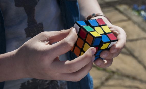 Rubik cube patience