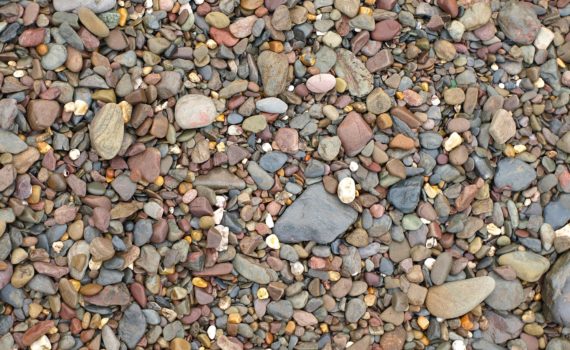 Stones and pebbles