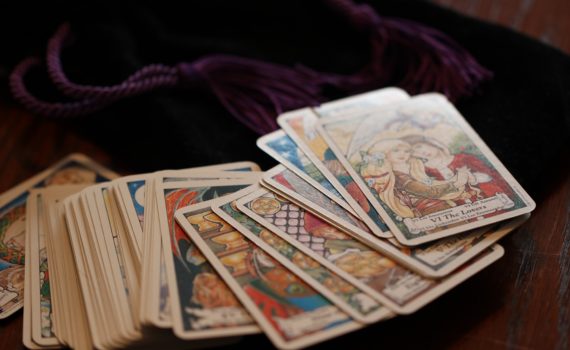 Magic tarot cards